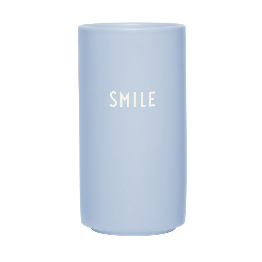 Design Letters Favourite Vase, Blue