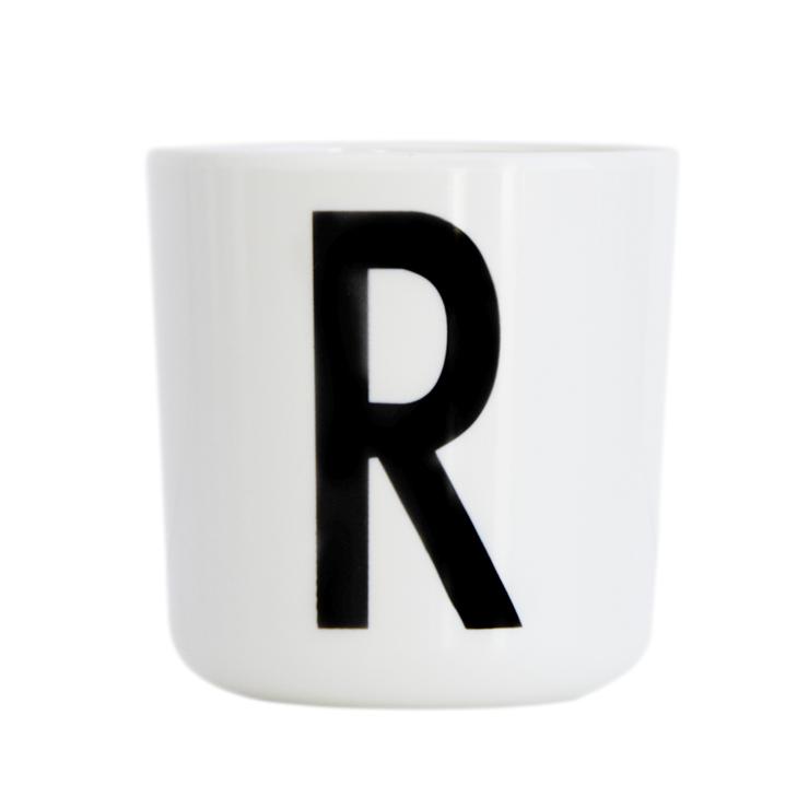 Design Letters Melamine Cup White