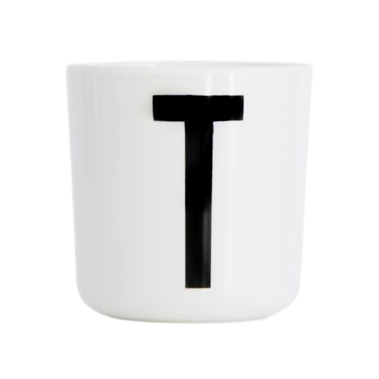 Design Letters Melamine Cup White