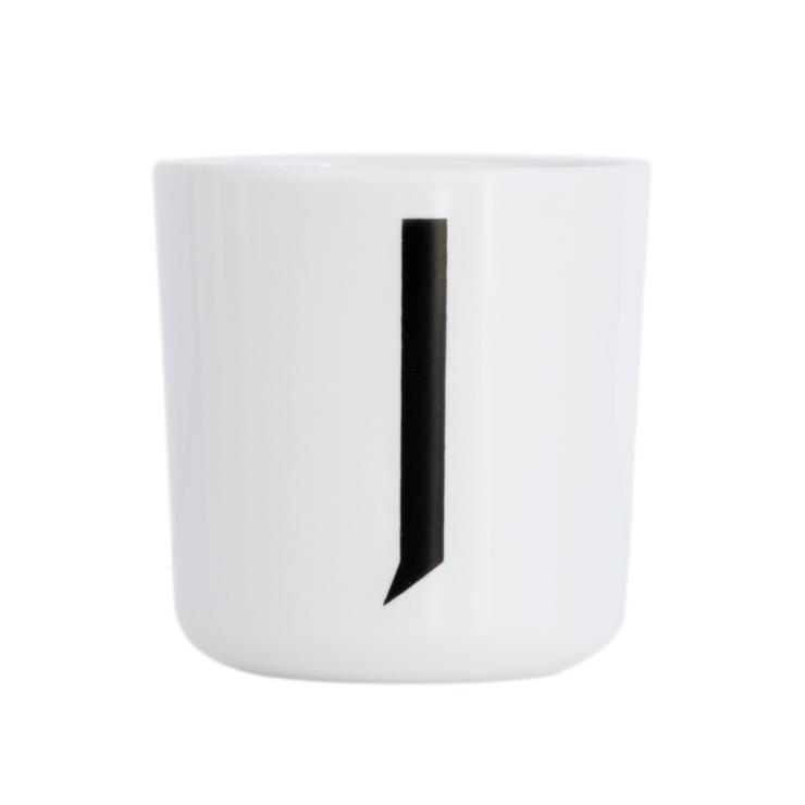 Design Letters Melamine Cup White
