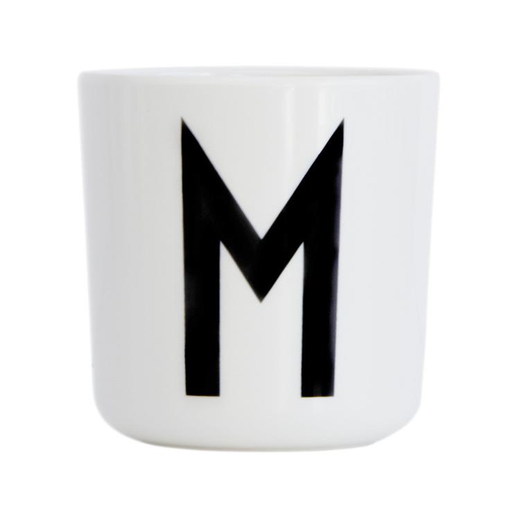 Design Letters Melamine Cup White