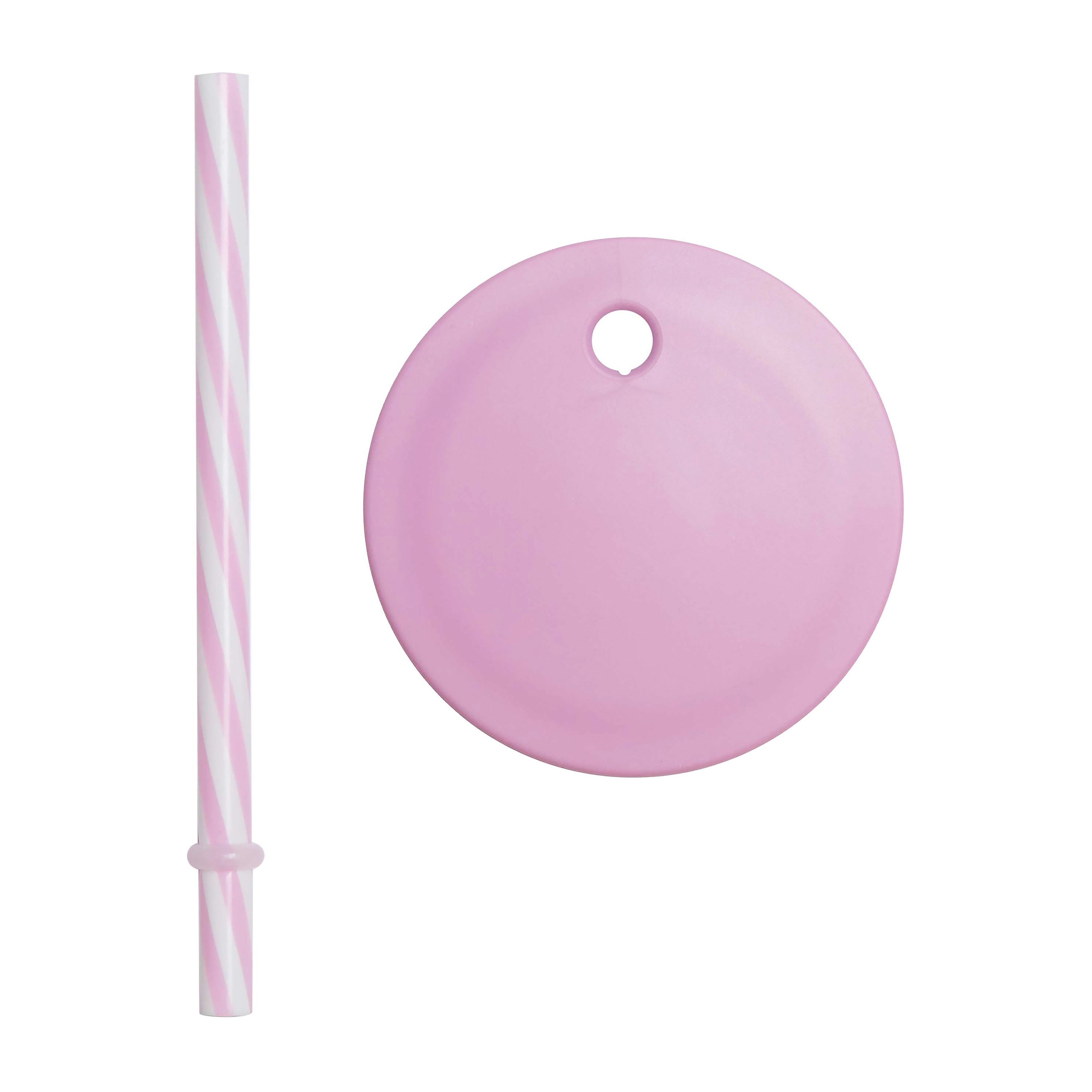 Design Letters straw with lid
