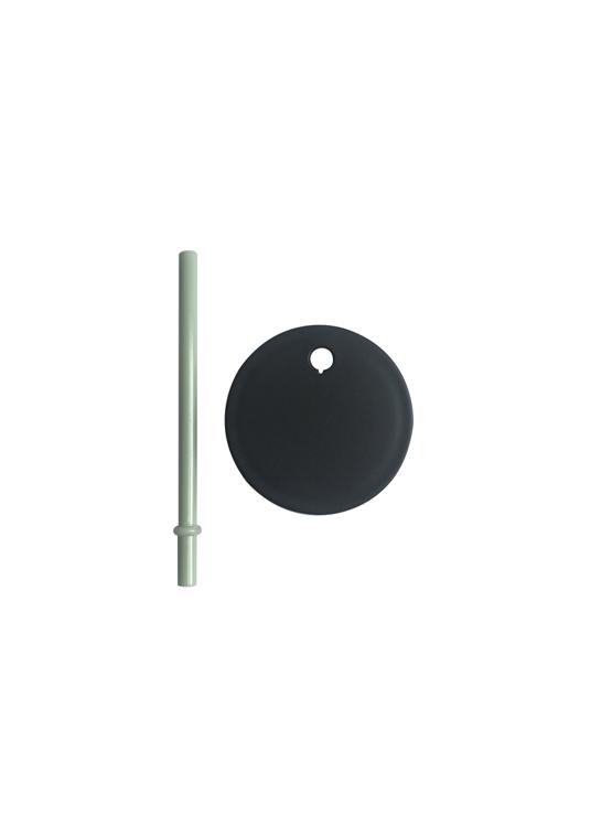 Design Letters Straw With Lid
