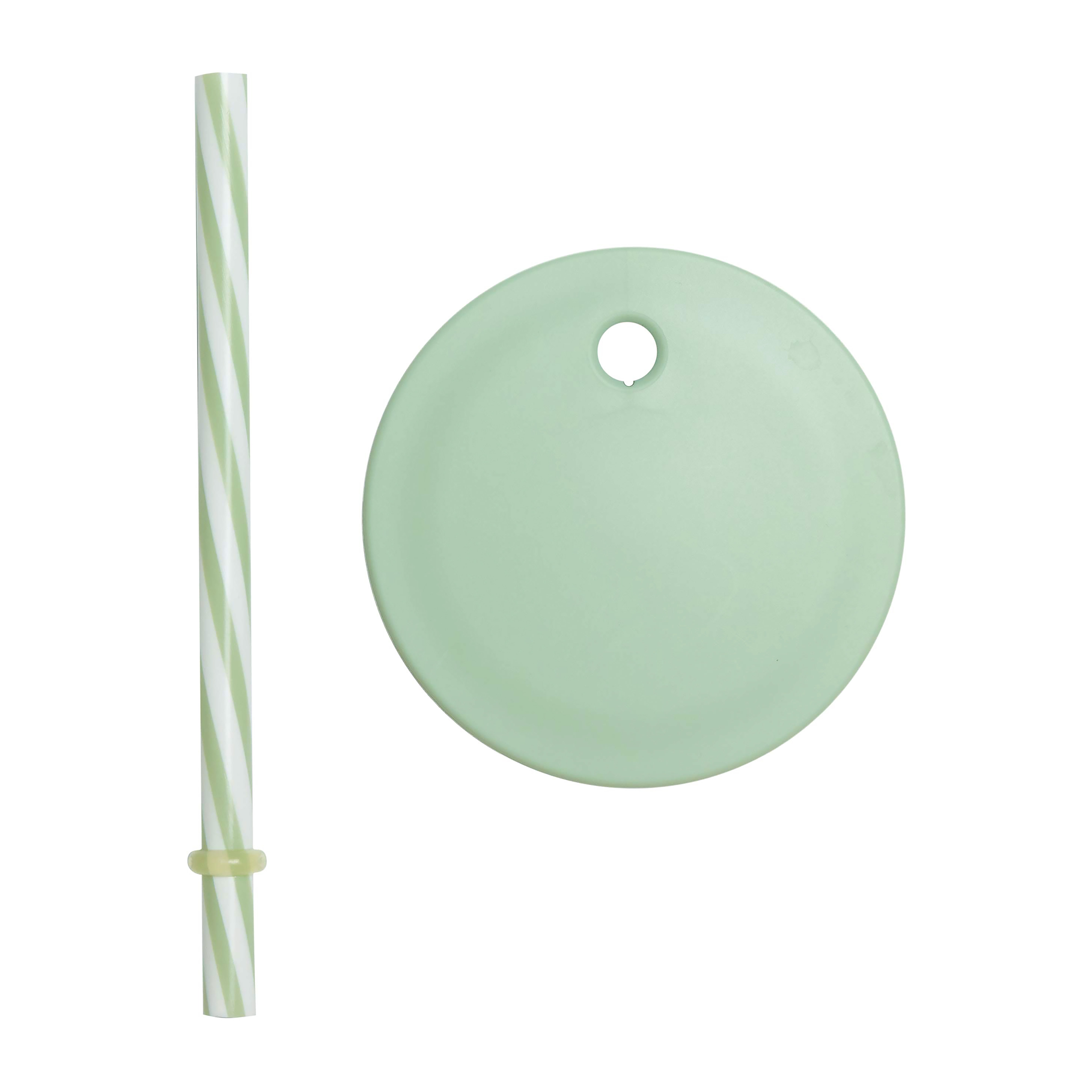 Design Letters straw with lid