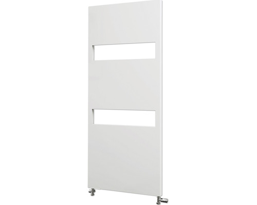 Designer radiator Schulte Turin 1143 x 505 mm matt white with center connection