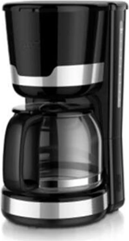 DESKI Coffee Machine Stainless Steel Black 613-401032