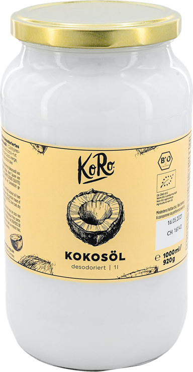 KoRo Deodorized Organic Coconut Oil