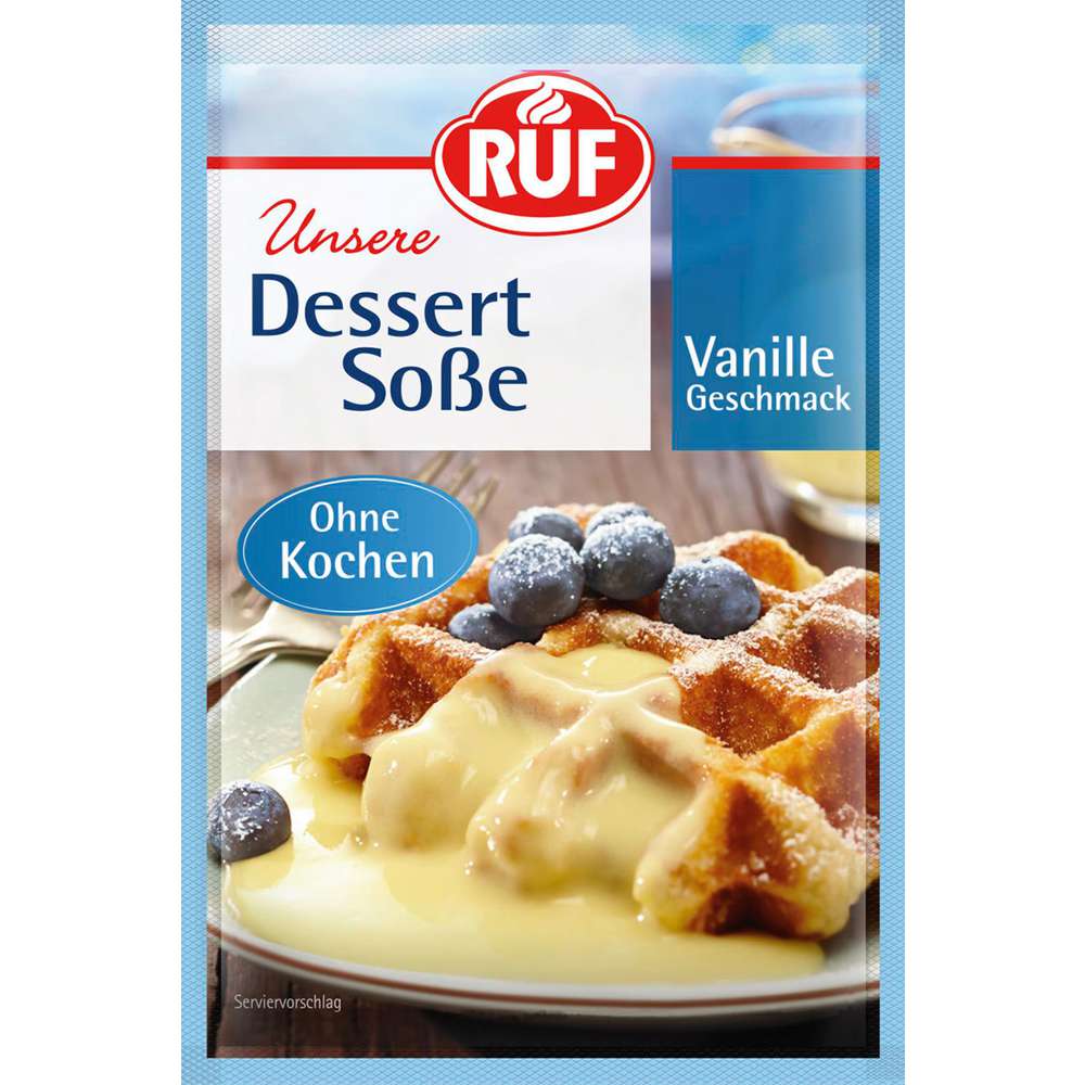 RUF Dessert sauce without cooking, vanilla