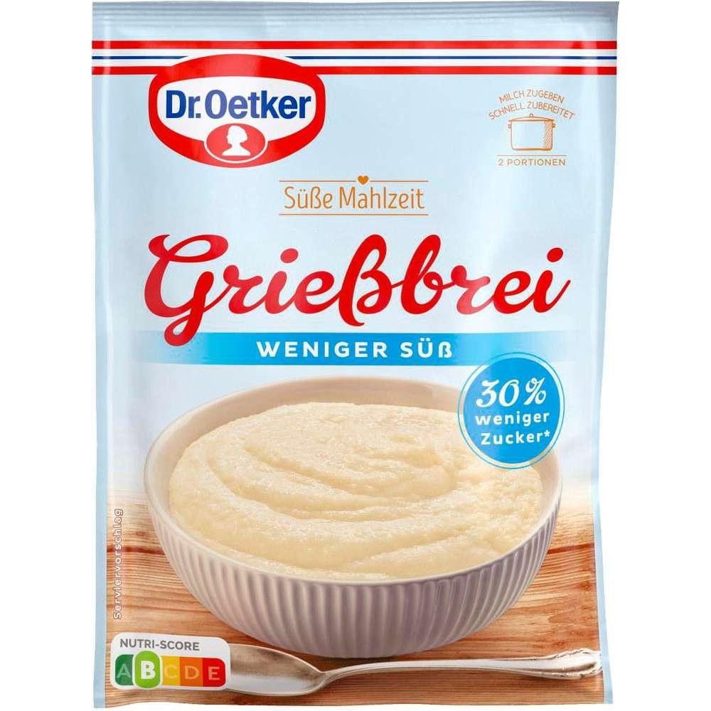 Dr. Oetker Dessert powder Sweet meal, semolina porridge less sweet