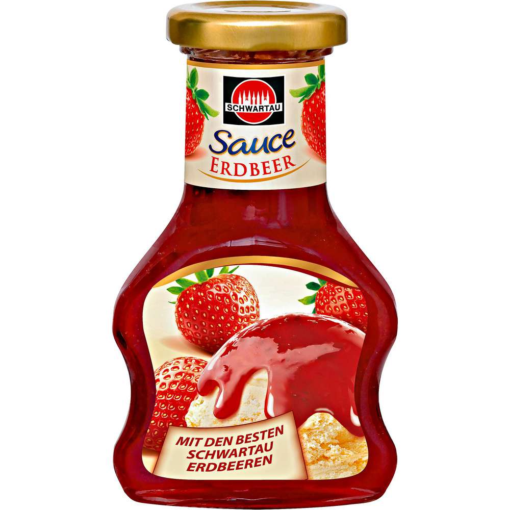 Schwartau Dessert sauce, strawberry 125 ml