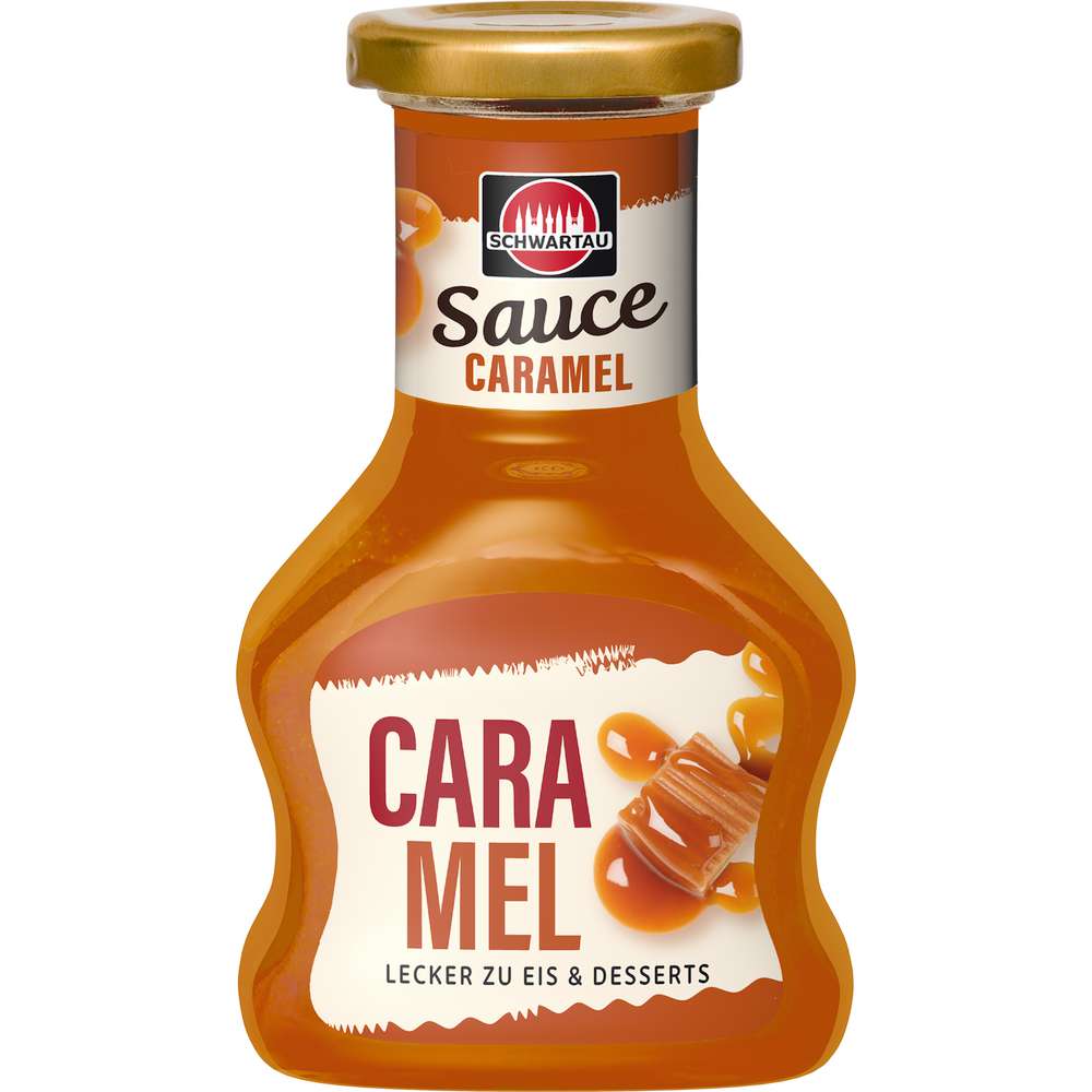 Schwartau Dessert sauce, caramel 125 ml
