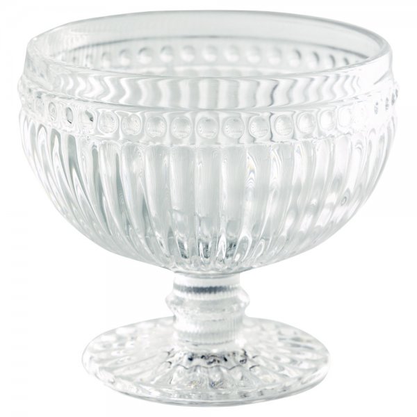 Dessert bowl Alice Glass Clear from Greengate