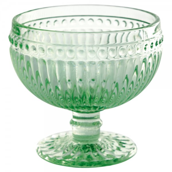 Dessert bowl Alice Glass Pale Green from Greengate