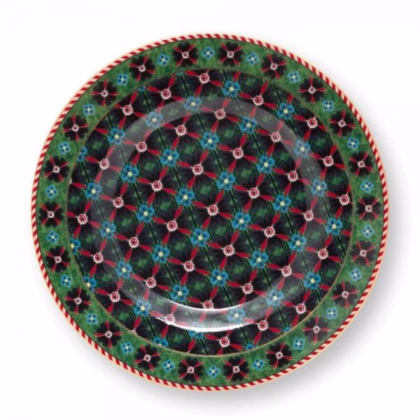 PiP Studio dessert plate Berry Blues Clover Green 12cm
