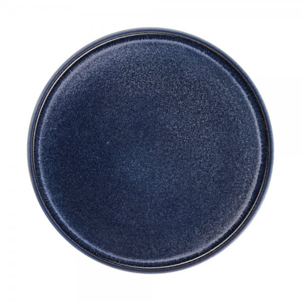 Dessert plate form’art Carbon Blue by Asa