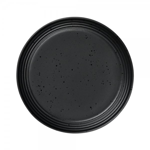 Dessert plate kitchen'art Japandi Black 17.5cm Asa