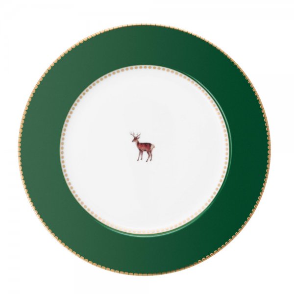 Dessert plate Love Birds Dark Green 21.4cm Pip Studio