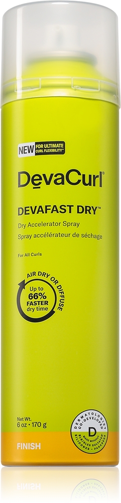 DevaCurl DevaFast Dry™ hairspray for faster drying