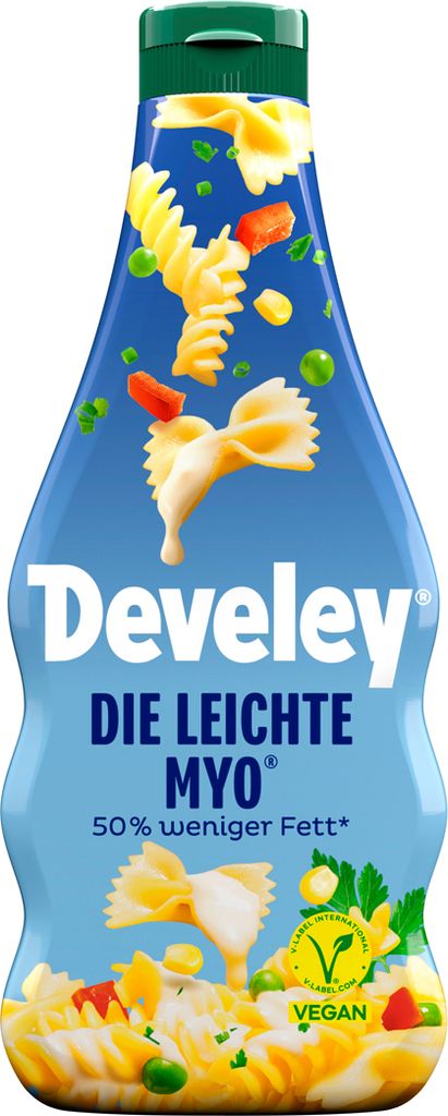 Develey Senf & Feinkost Develey The Light MYO vegan salad cream, creamy and mild, 500ml