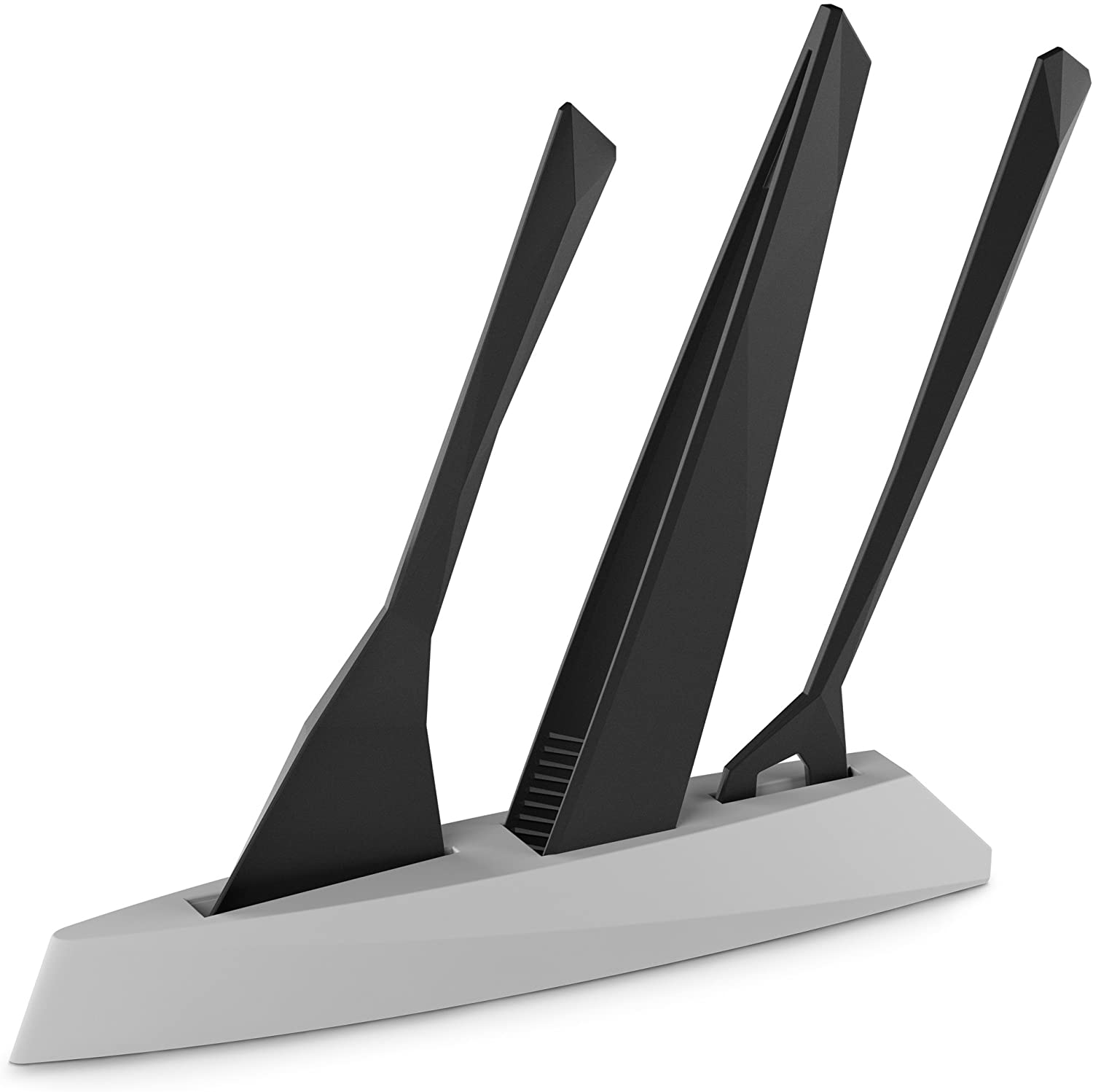 Koziol Stand Cooking Utensil Set, Plastic, 6.9 x 40.7 x 31.8 cm