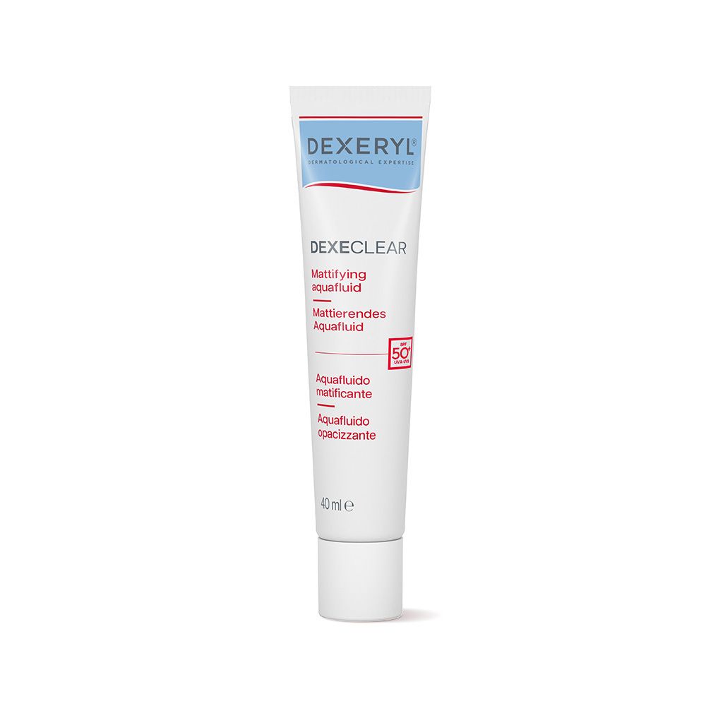 DEXECLEAR mattifying aqua fluid SPF50+ 40 ml