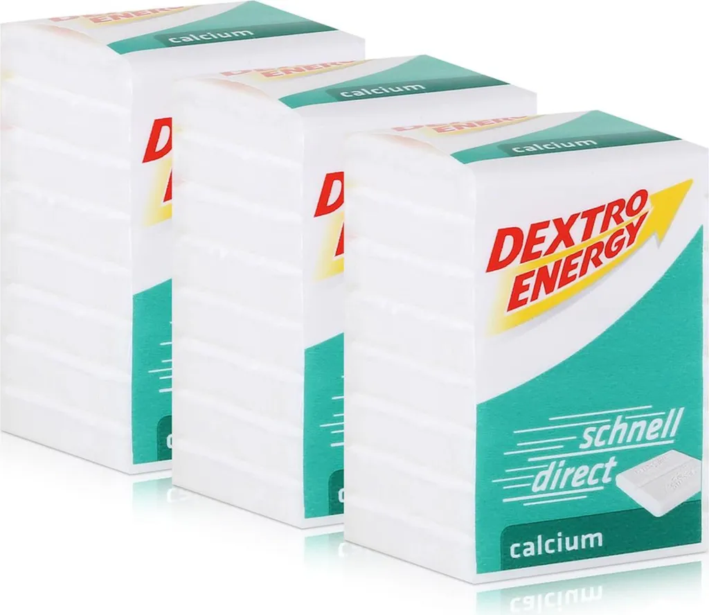 Dextro Energy Dextrose Calcium 46g (3-pack) 138g