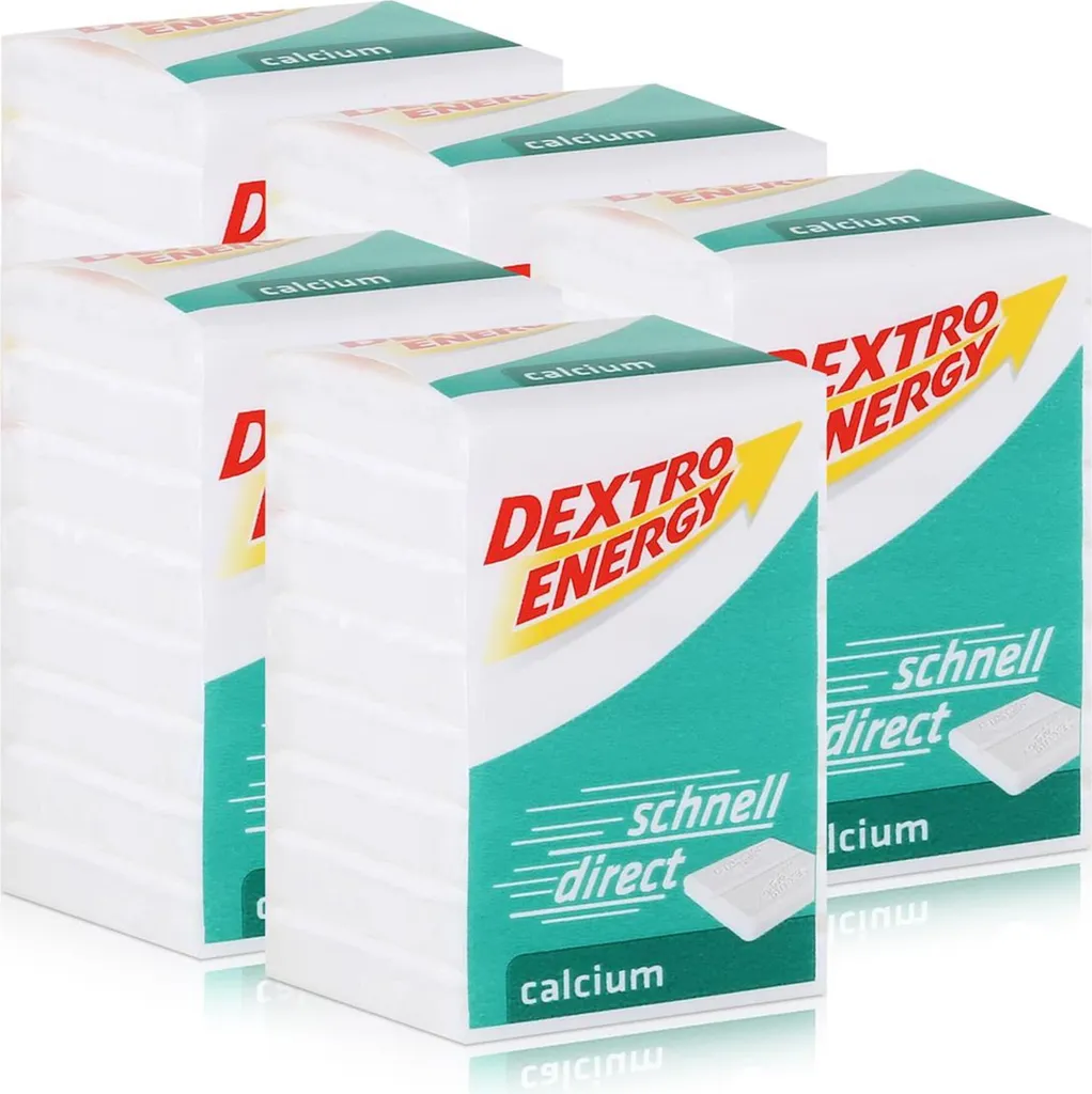 Dextro Energy Dextrose Calcium 46g (5-pack) 230g