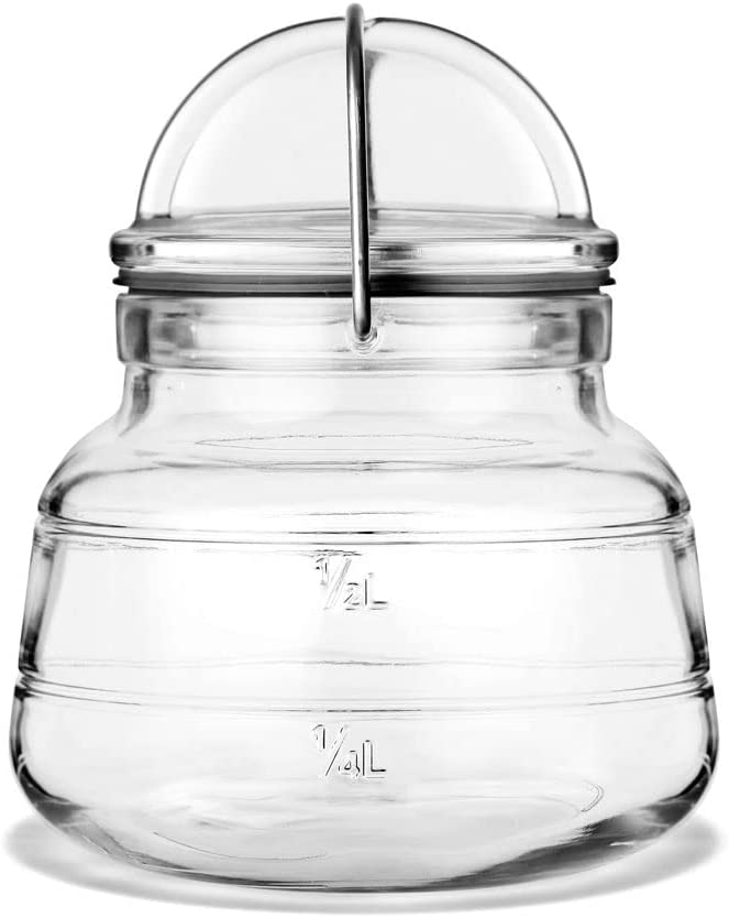 Holmegaard Container 7.9 x 7.9 x 15.7 transparent