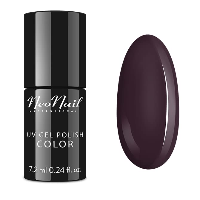 NEONAIL Dark Purple UV Nail Polish 7.2 ml Magic Rose UV LED 7105-7, ‎magic