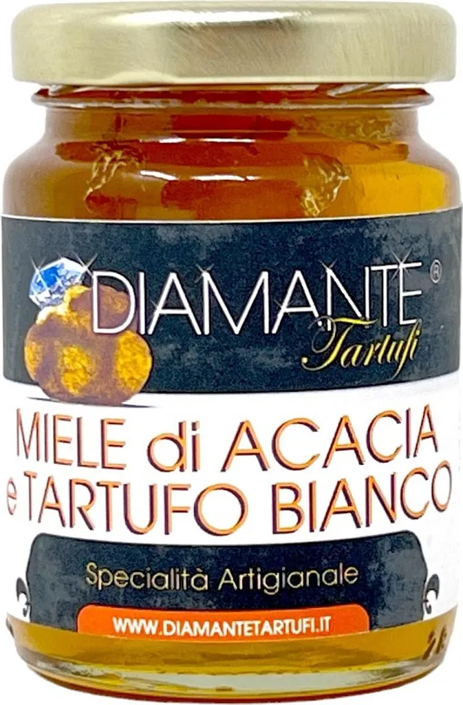 DIAMANTE TARTUFI Italian gourmet acacia honey with white truffle