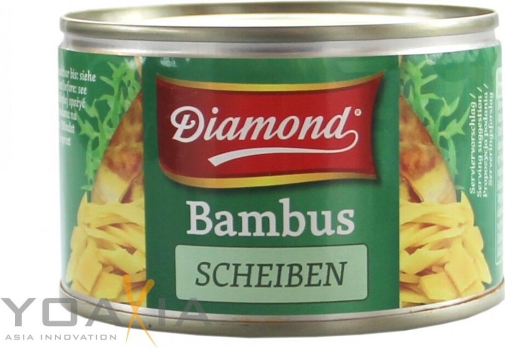 Diamond Bamboo Shoot Slices | 227g / 140g drained weight | Bamboo slices