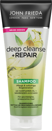 John Frieda Shampoo Deep Cleanse & Repair, 250 ml