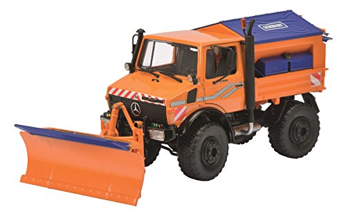 Dickie-Schuco 450772500 – Unimog U 1600 Snow Plough 1: 32