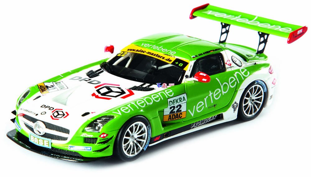 Dickie-Schuco 450882000 Model Car Mercedes Benz SLS AMG GT3 # 22 1: 43