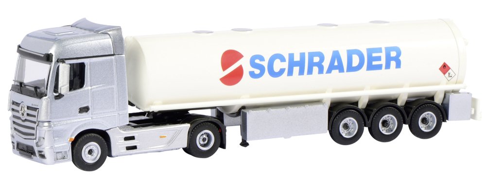 Dickie-Schuco 452207000 – Mercedes Benz Actros Schrader, Scale 1: 87