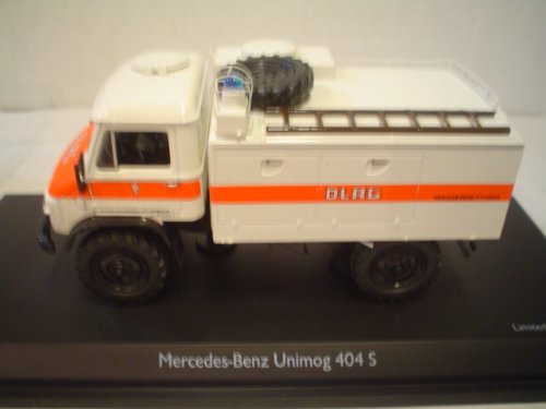Dickie-Schuco Schuco 450339600 MB Unimog 404 S DLRG 1: 43 8 tlf – White