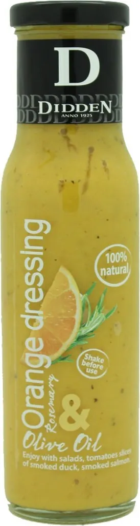 Küper Horst GmbH Didden Orange Rosemary Dressing with Olive Oil and Honey 240ml