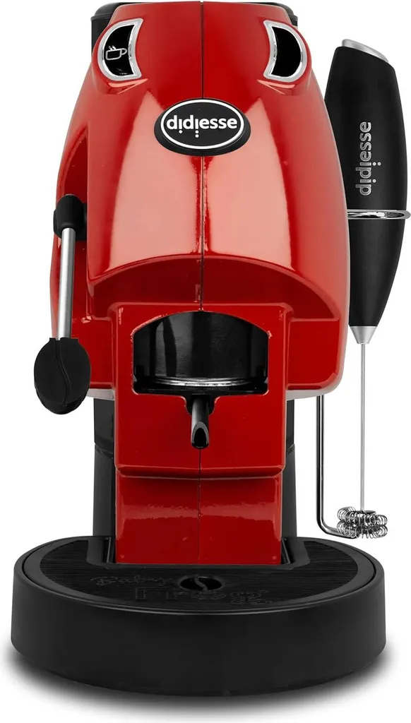 Didiesse Baby Frog ESE 44mm Pod Coffee Maker, 1.5L, Red