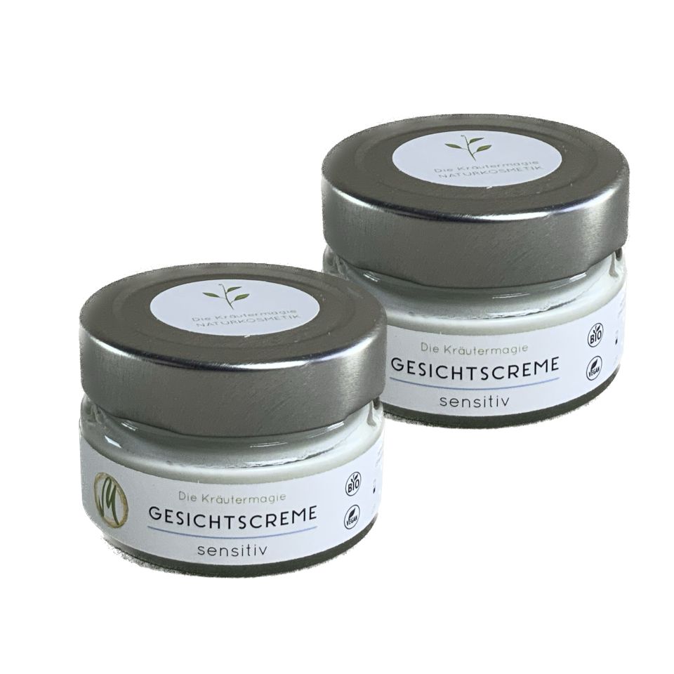 The Herbal Magic - Sensitive Facial Cream Value Set 2x75 ml