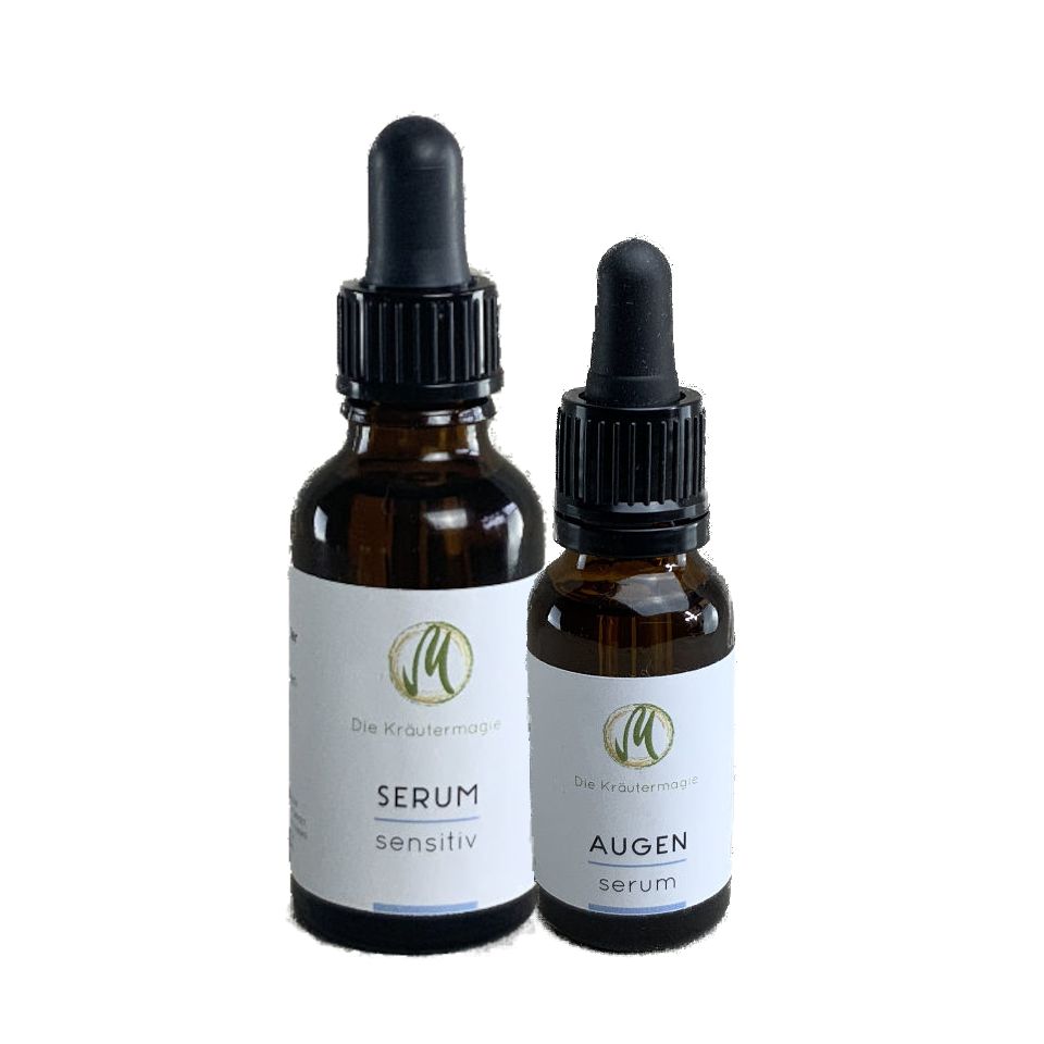 The Herbal Magic - Value Pack: Sensitive Face Serum + Eye Serum