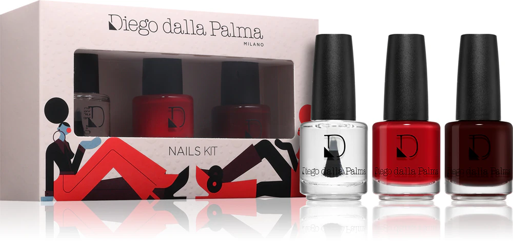 Diego dalla Palma Nails Kit Set with nail polishes for nails