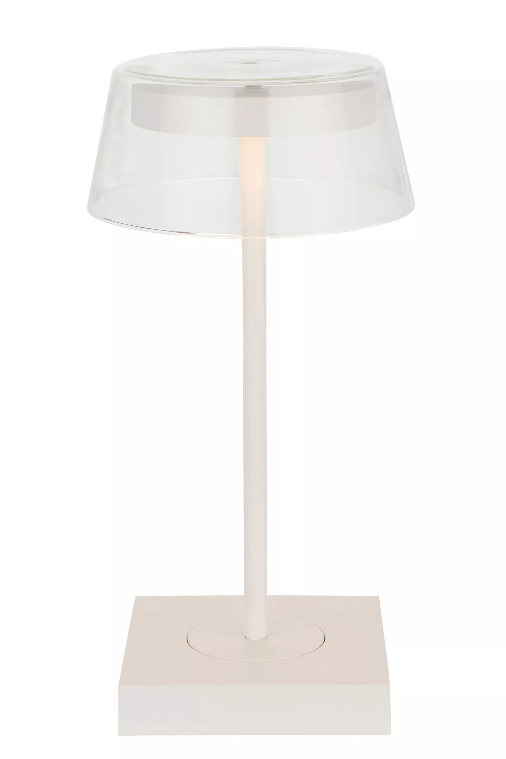 Dieter Knoll Battery-Powered Table Lamp Clear 13.7/27 cm