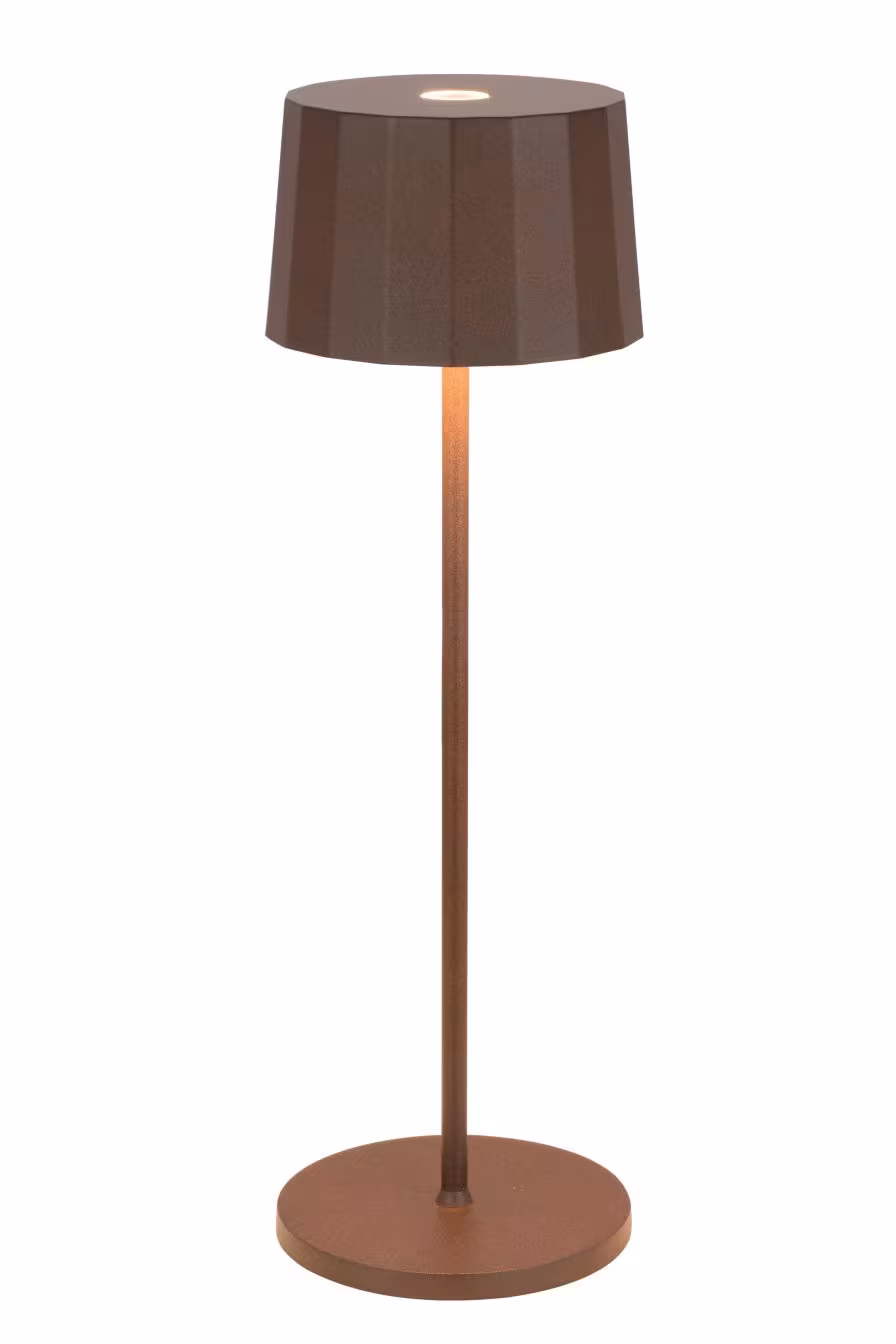 Dieter Knoll Battery-powered table lamp Pleat 11/35 cm