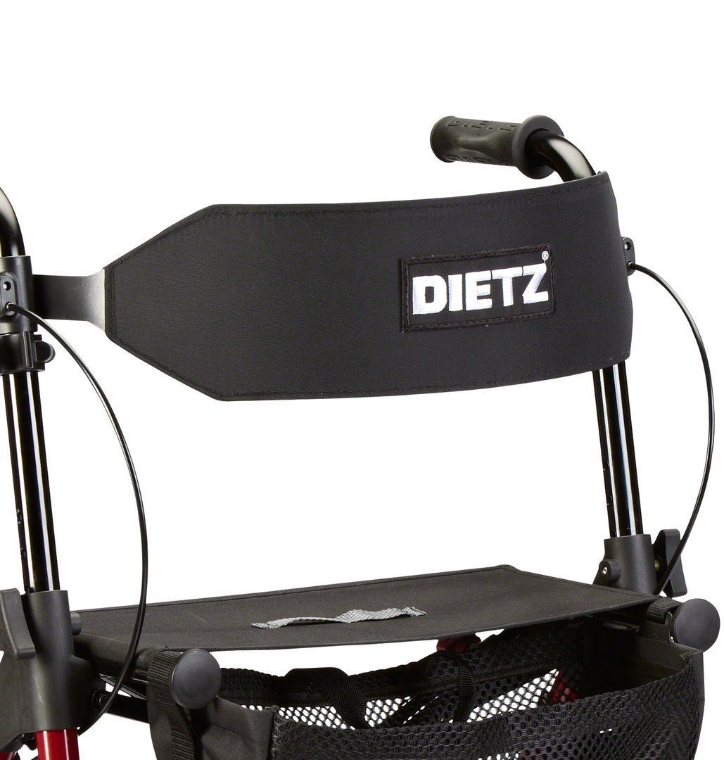 DIETZ back belt back support backrest COMFORT soft wide for rollator TAIMA 1 St