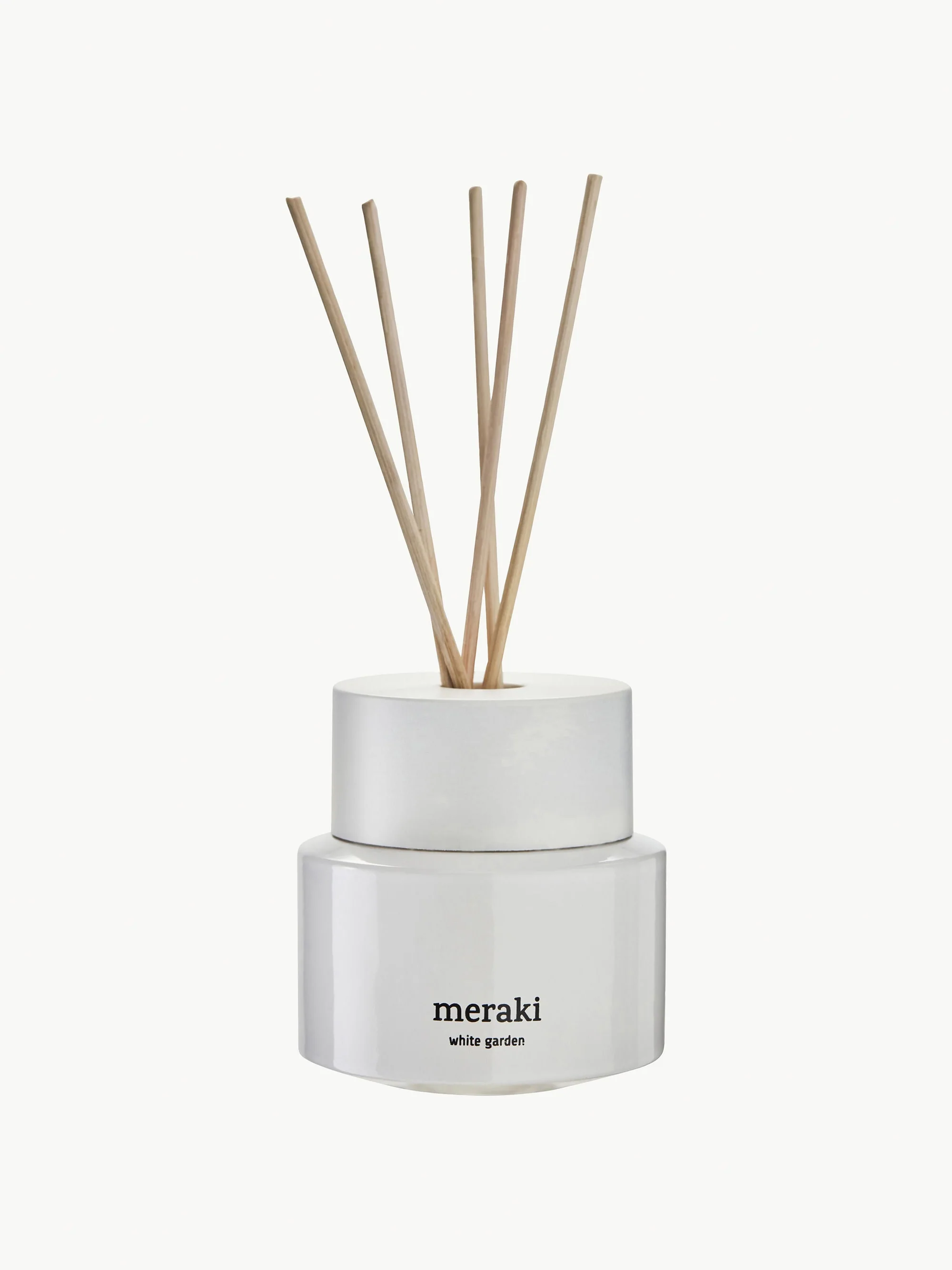 Meraki White Garden Diffuser (Cyclamen, Coconut & Jasmine)