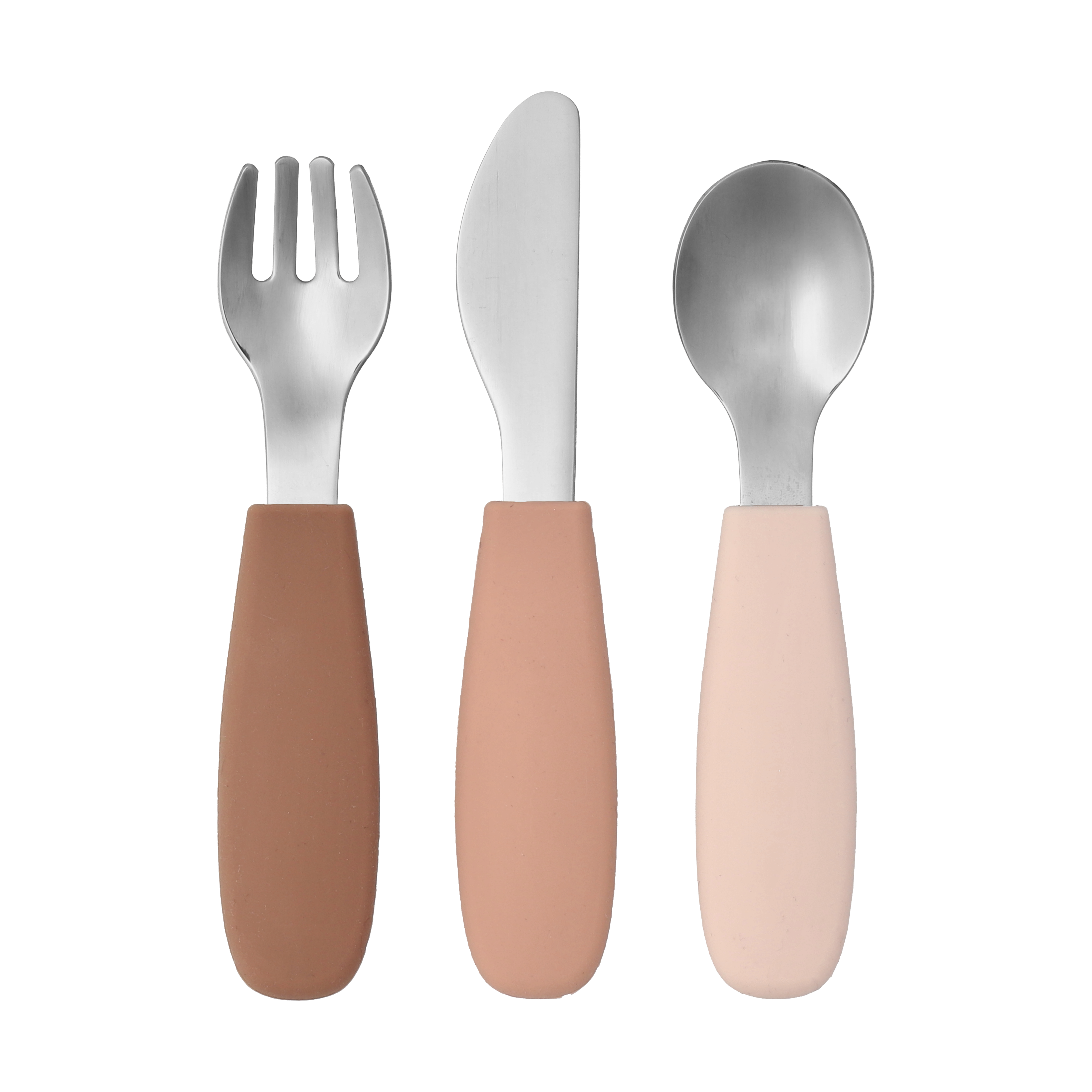 scandi-living Your silicone cutlery set, 3 pieces