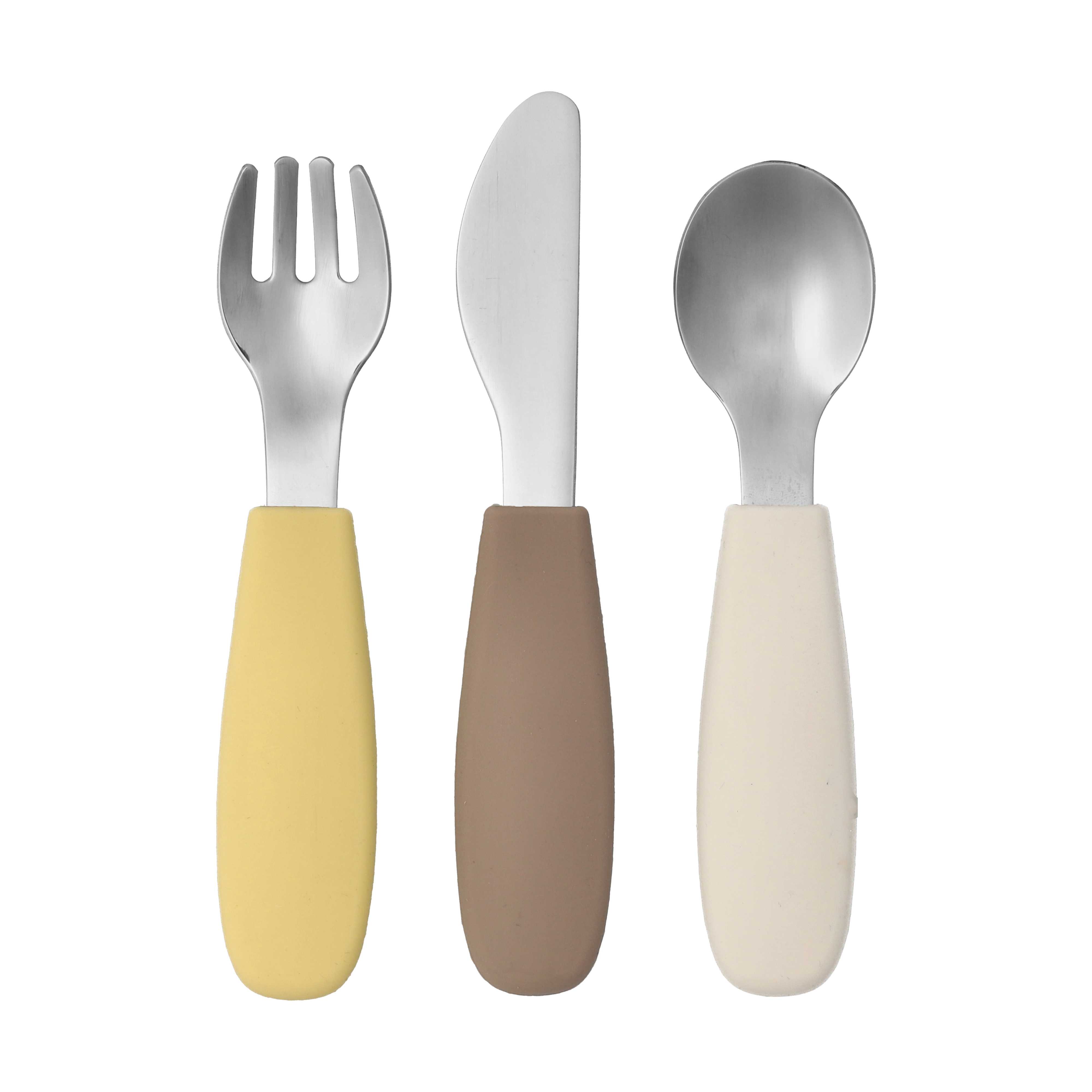 scandi-living Your silicone cutlery set, 3 pieces