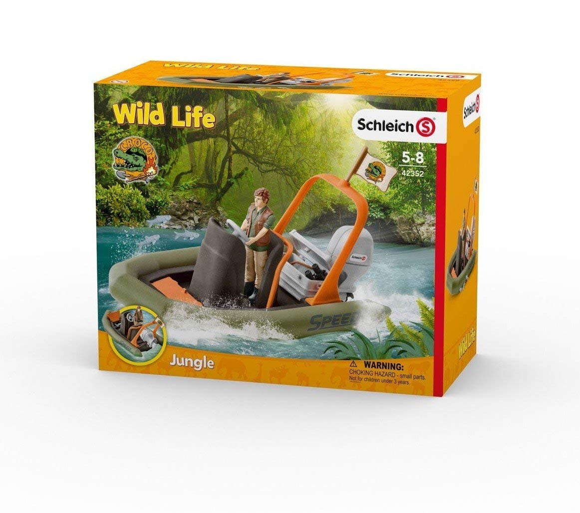Schleich Dinghy With Ranger