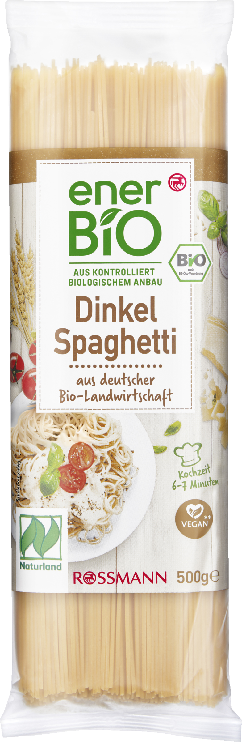 enerBiO Spelled Spaghetti Naturland
