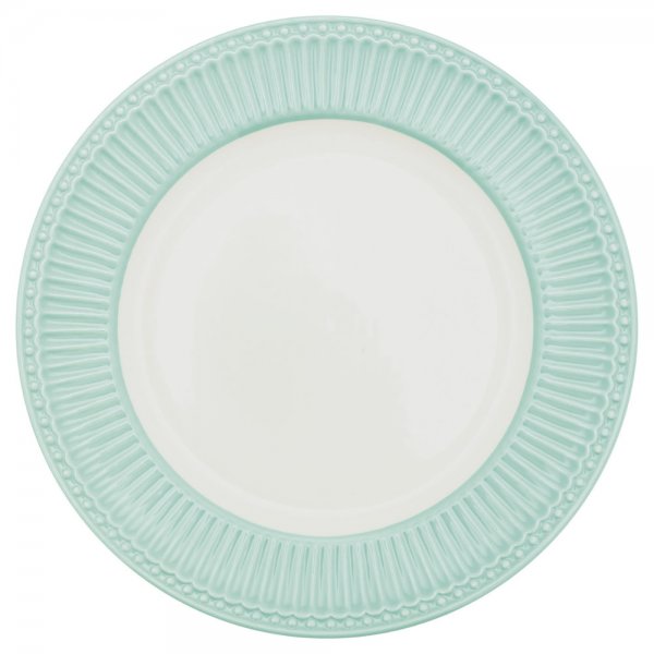 Dinner plate Alice Cool Mint (26.5cm) from Greengate